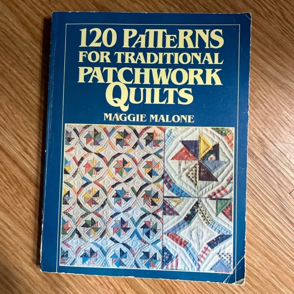 120 patterns for traditional patchwork quilts book
